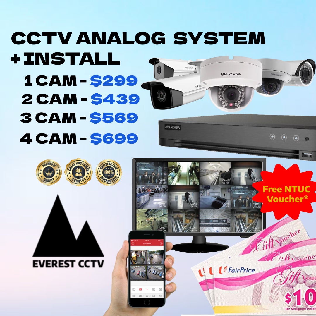 Hikvision Analog CCTV Package